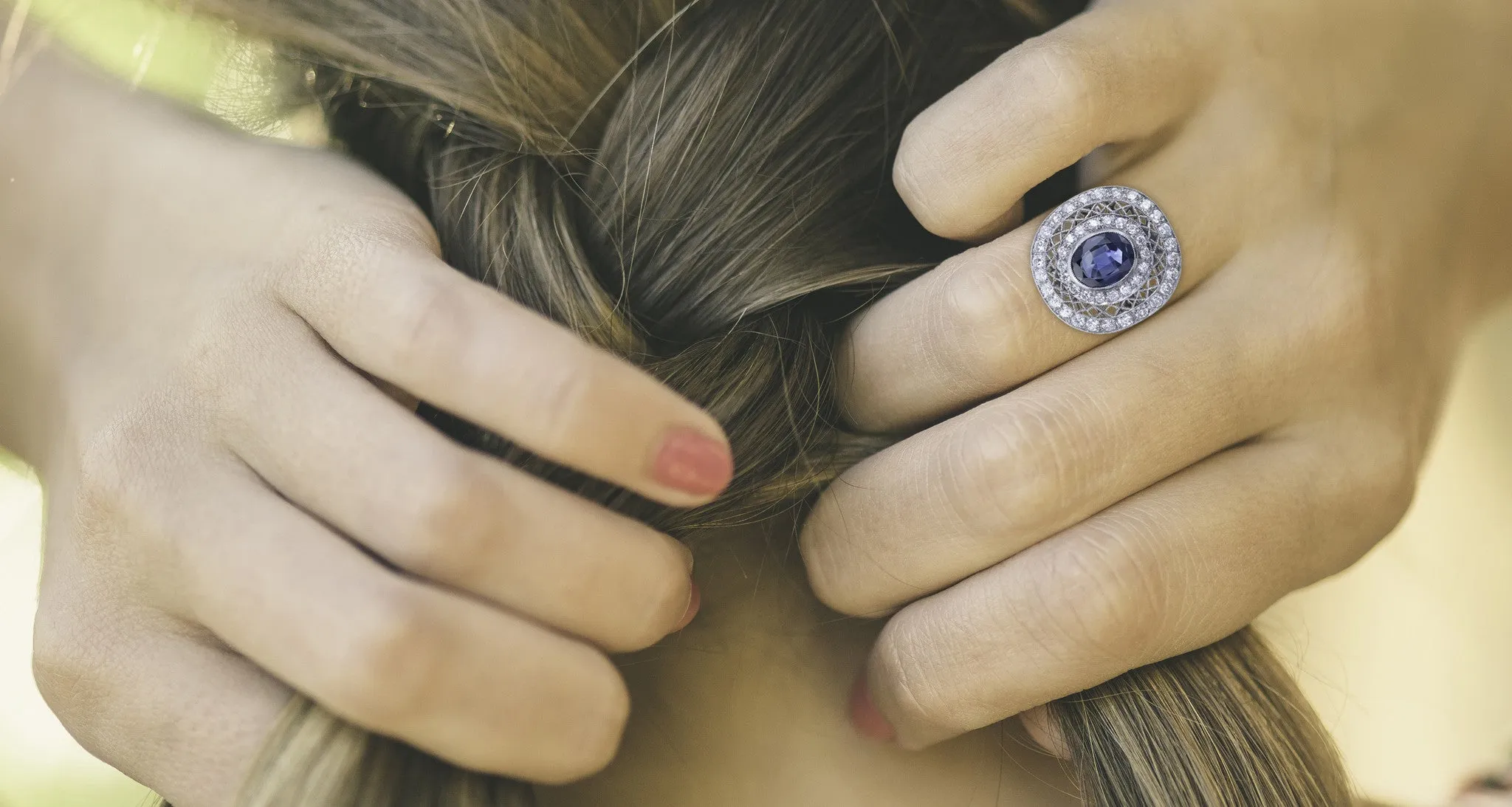 Diamond & Sapphire Ring