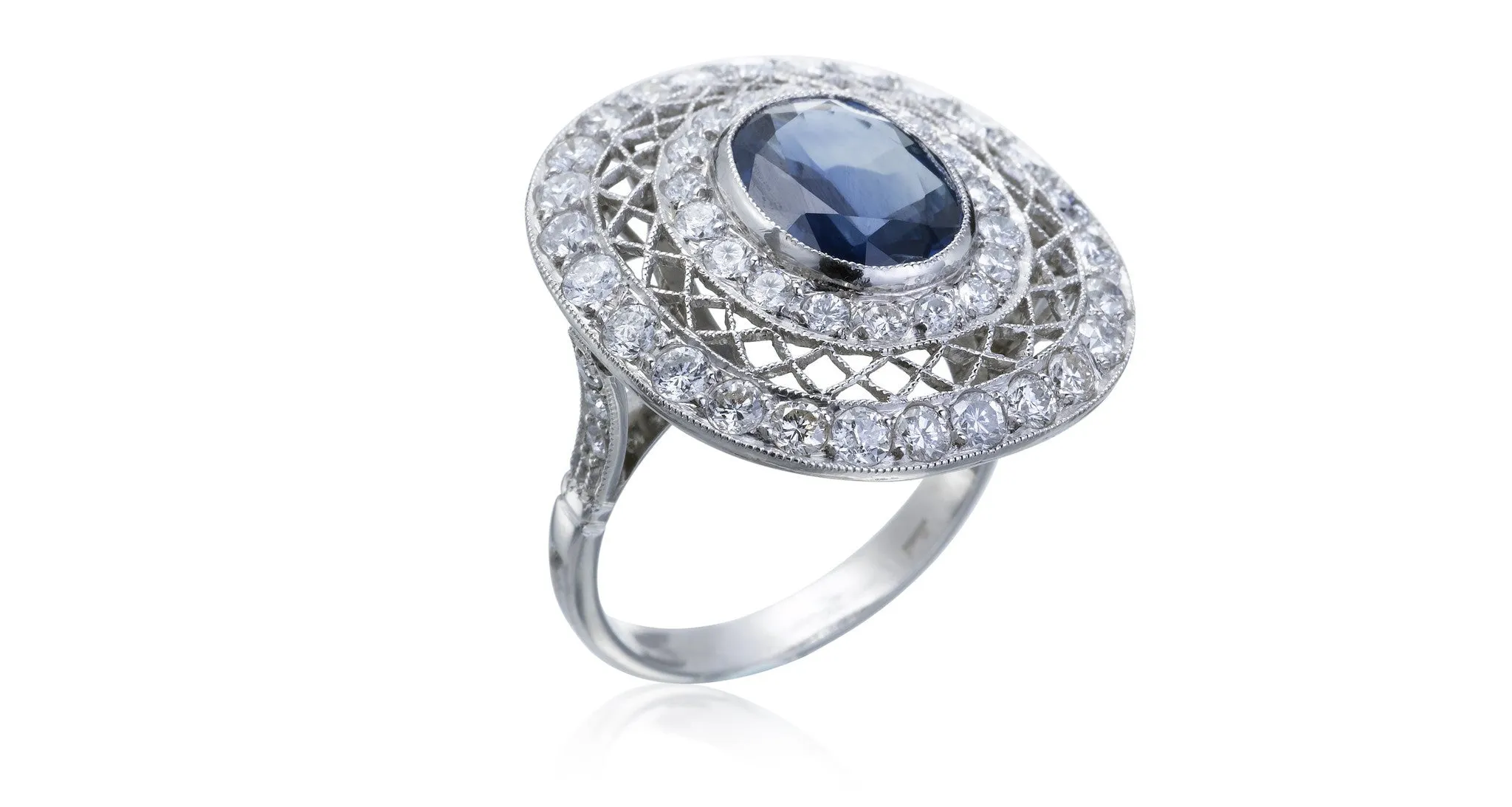 Diamond & Sapphire Ring