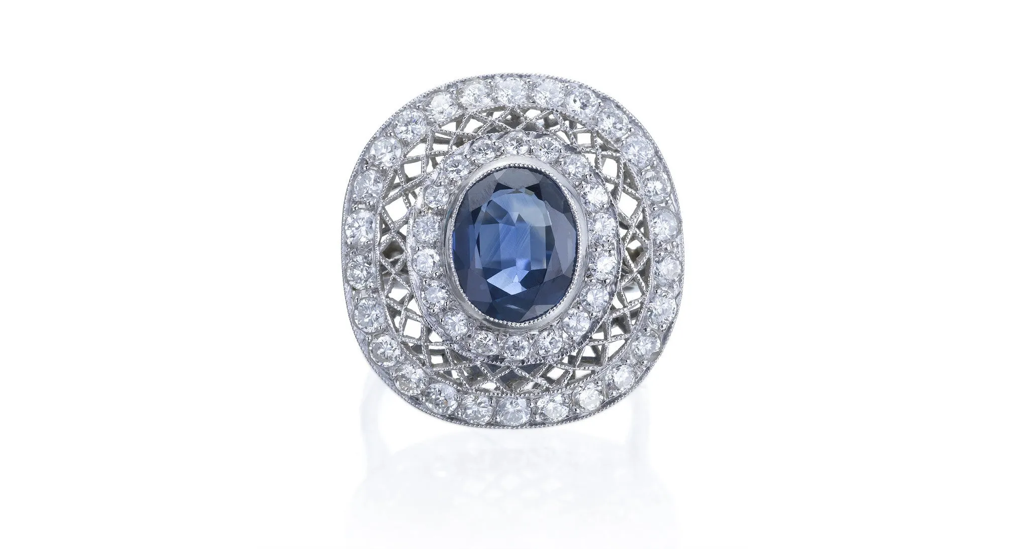 Diamond & Sapphire Ring