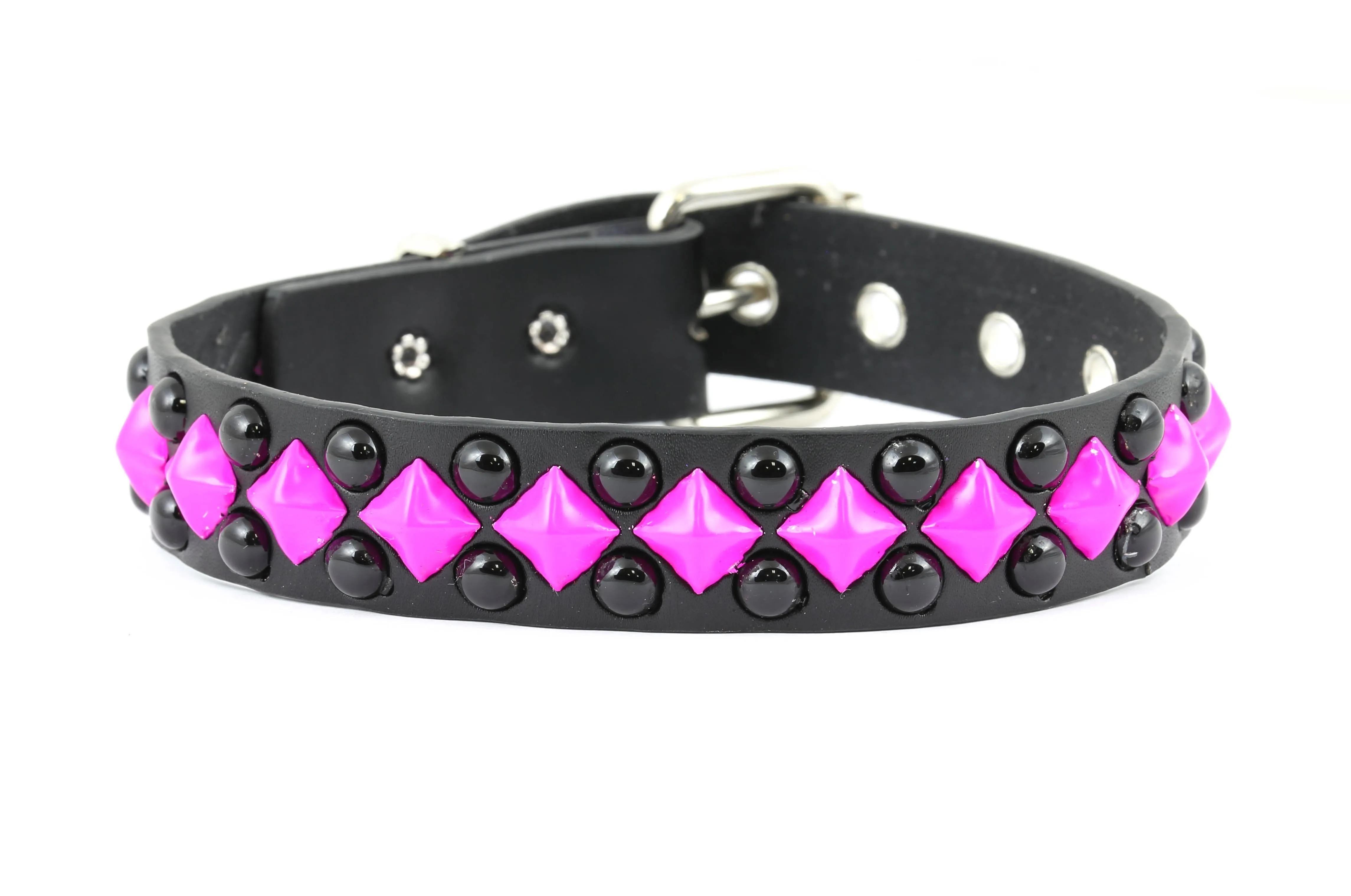 Diamond And Round Stud Choker