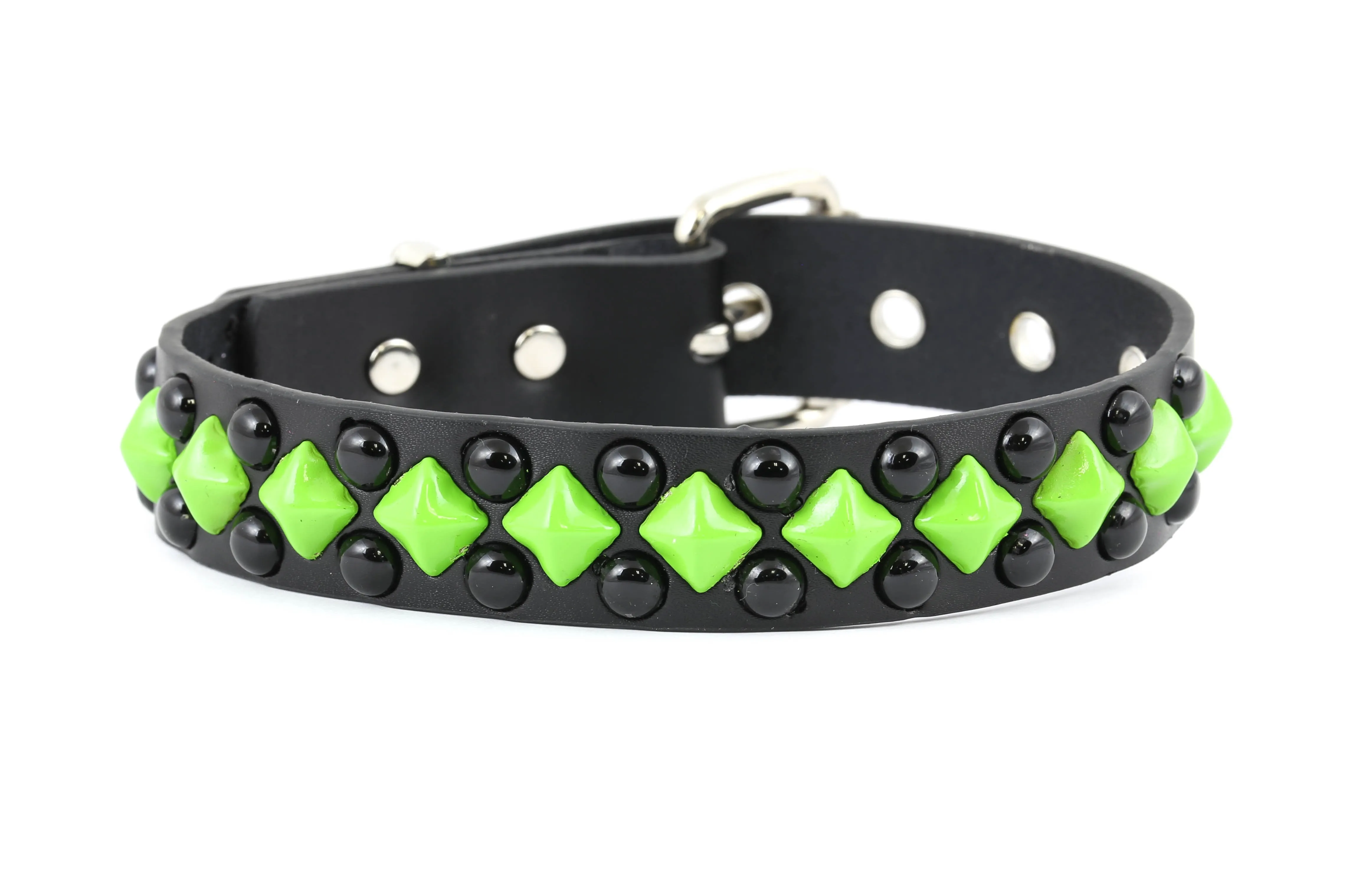 Diamond And Round Stud Choker
