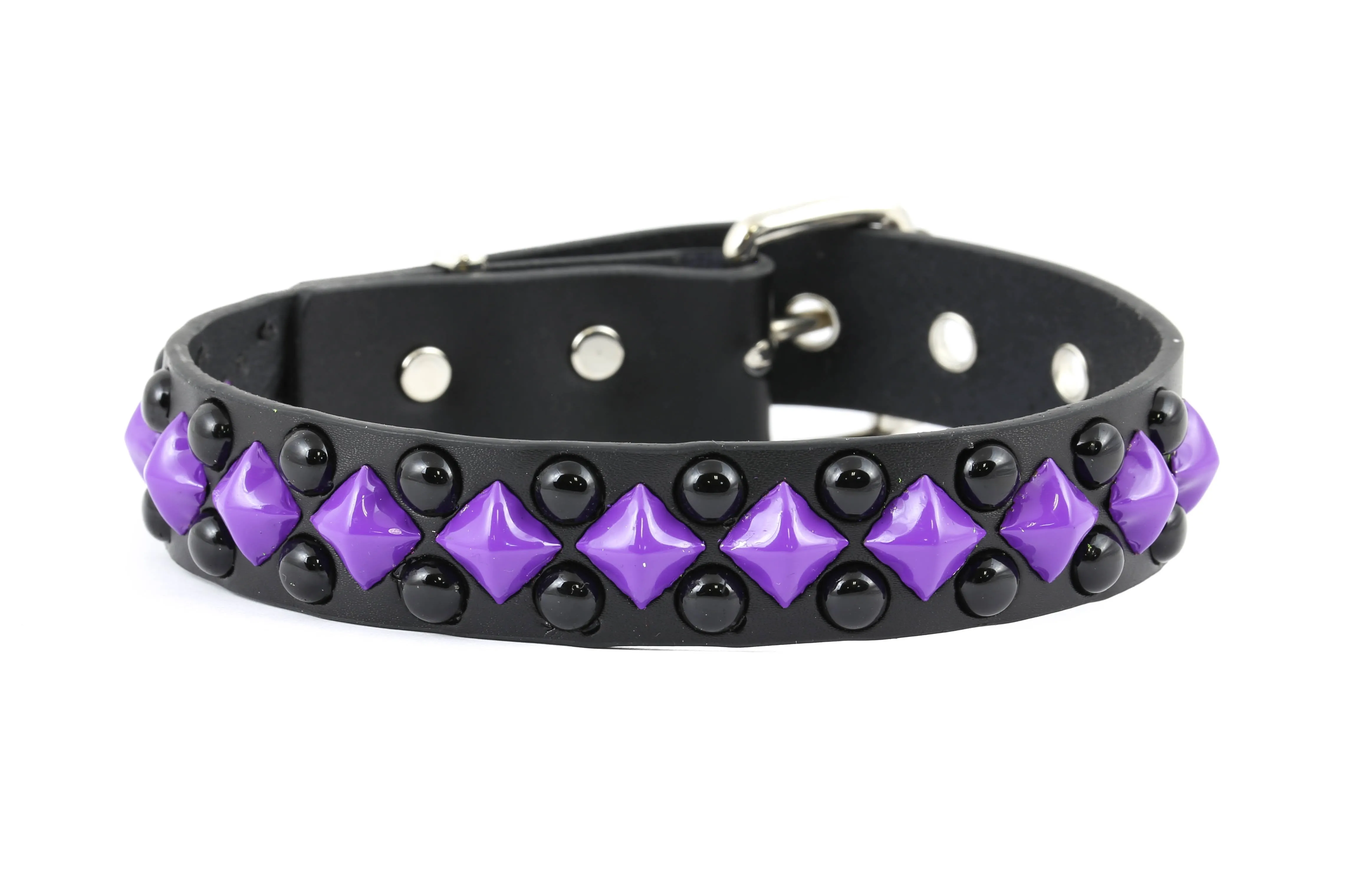 Diamond And Round Stud Choker
