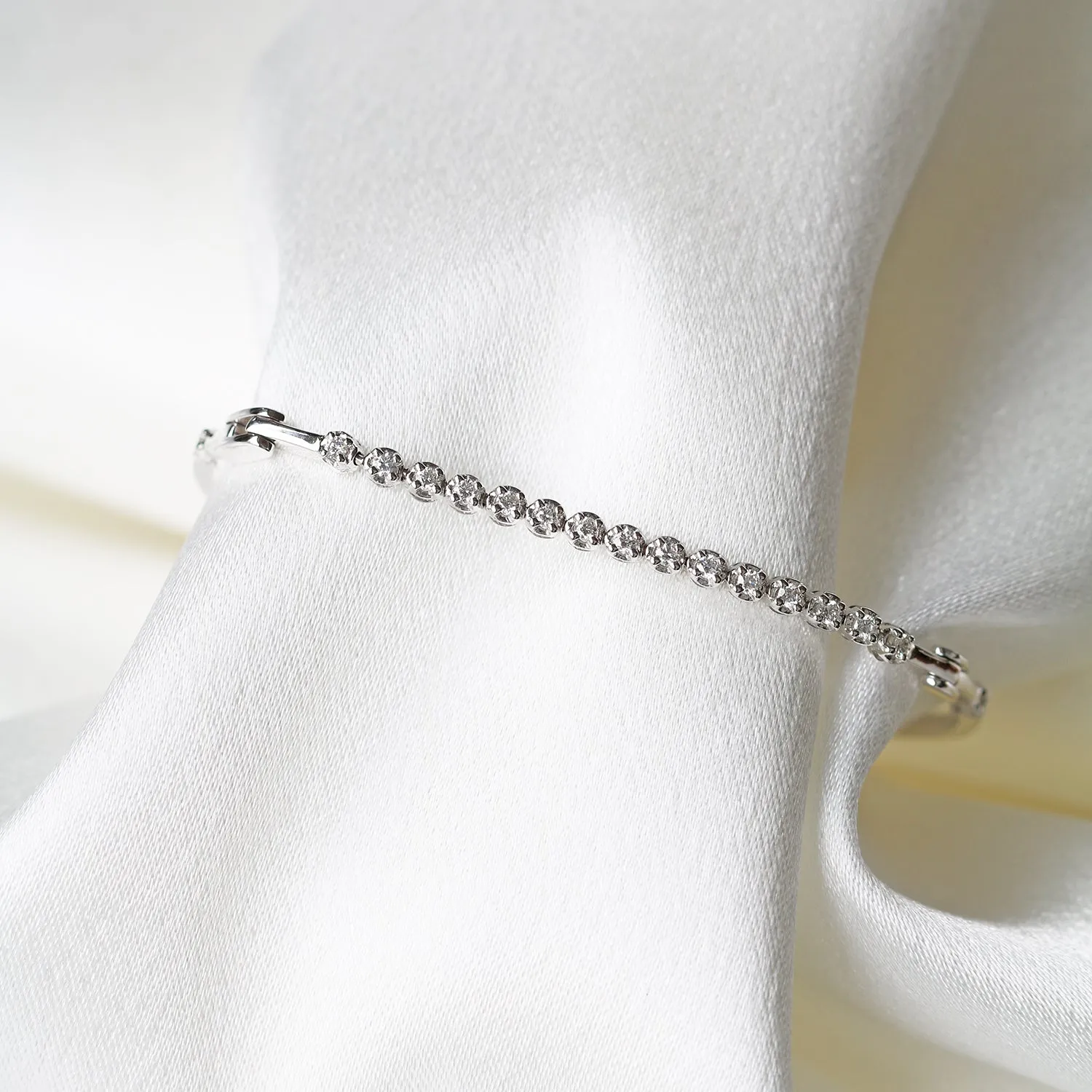 Diamond Bangle Bracelet