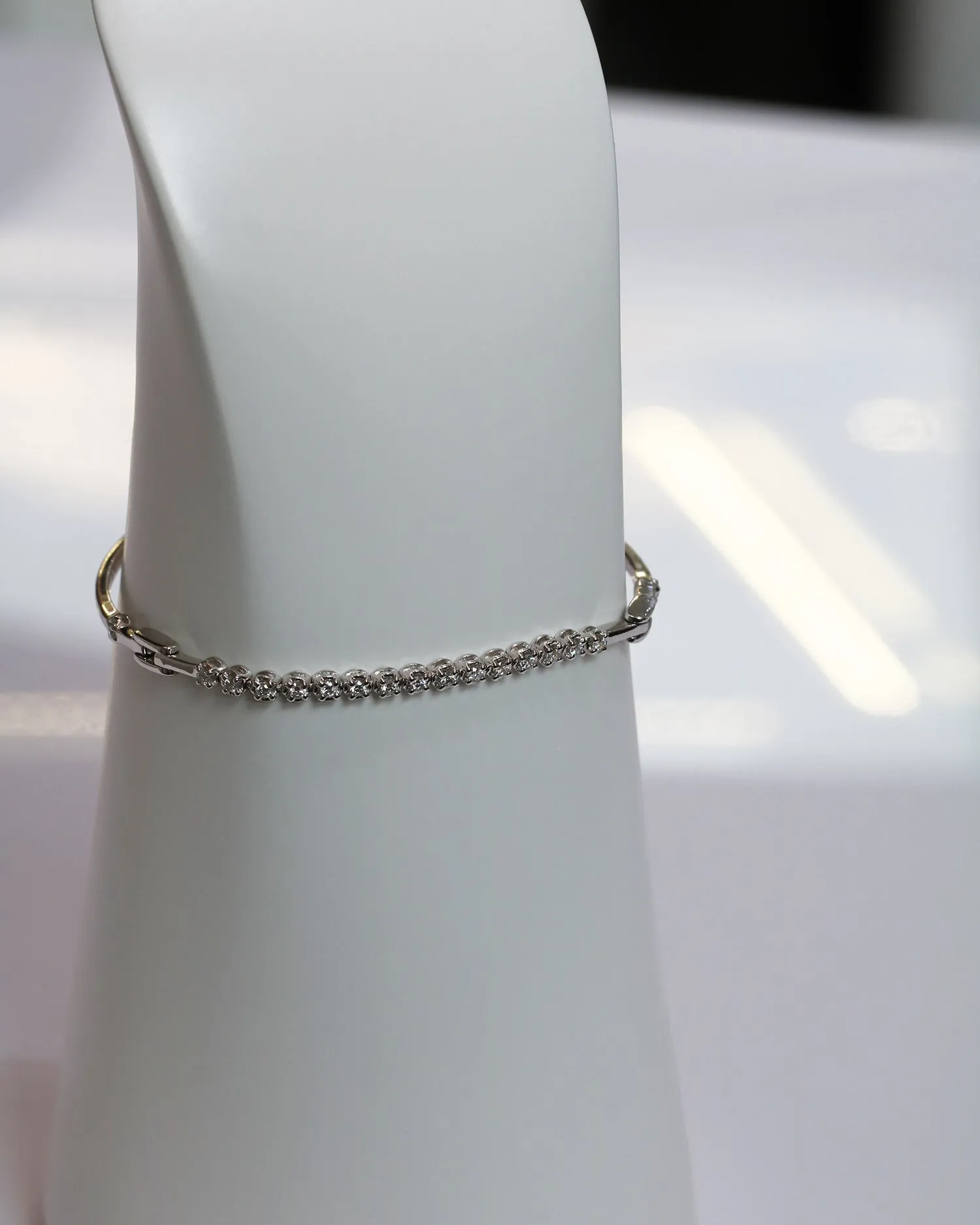 Diamond Bangle Bracelet
