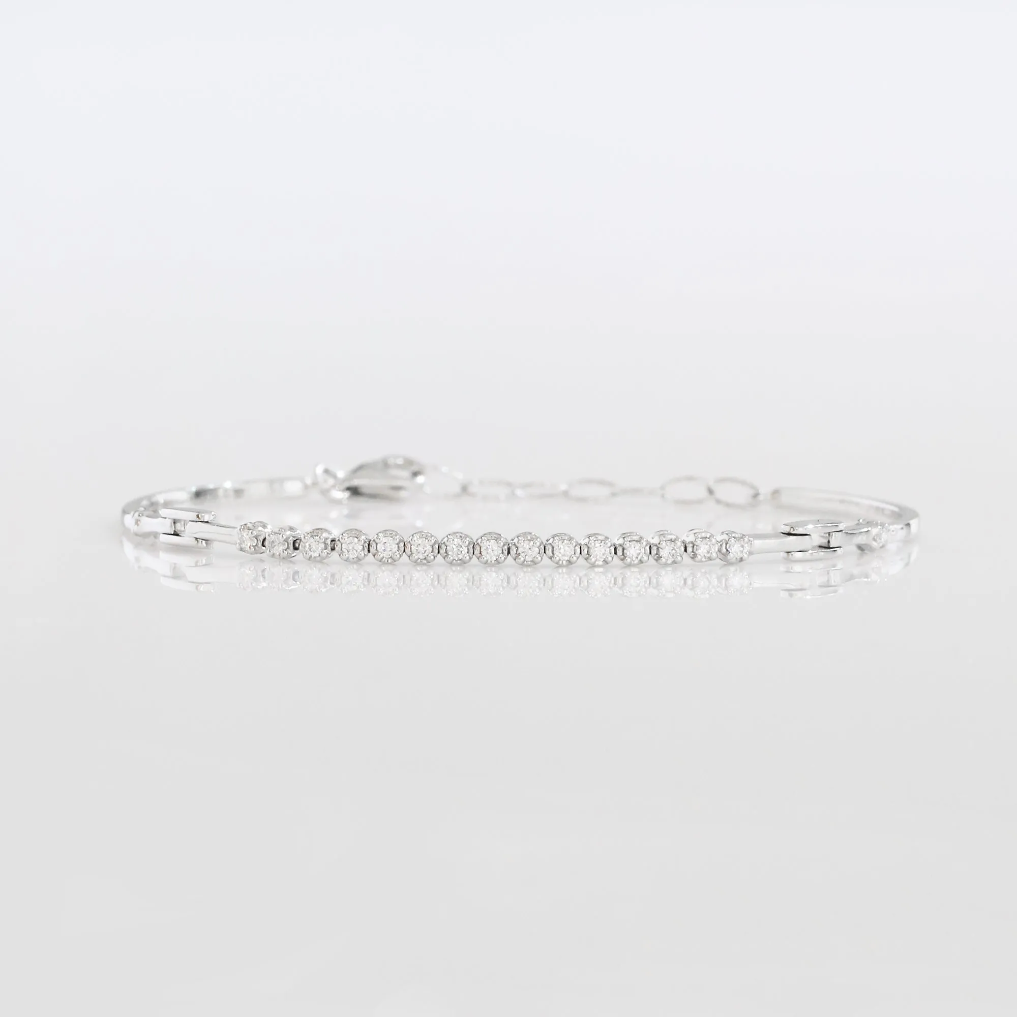 Diamond Bangle Bracelet