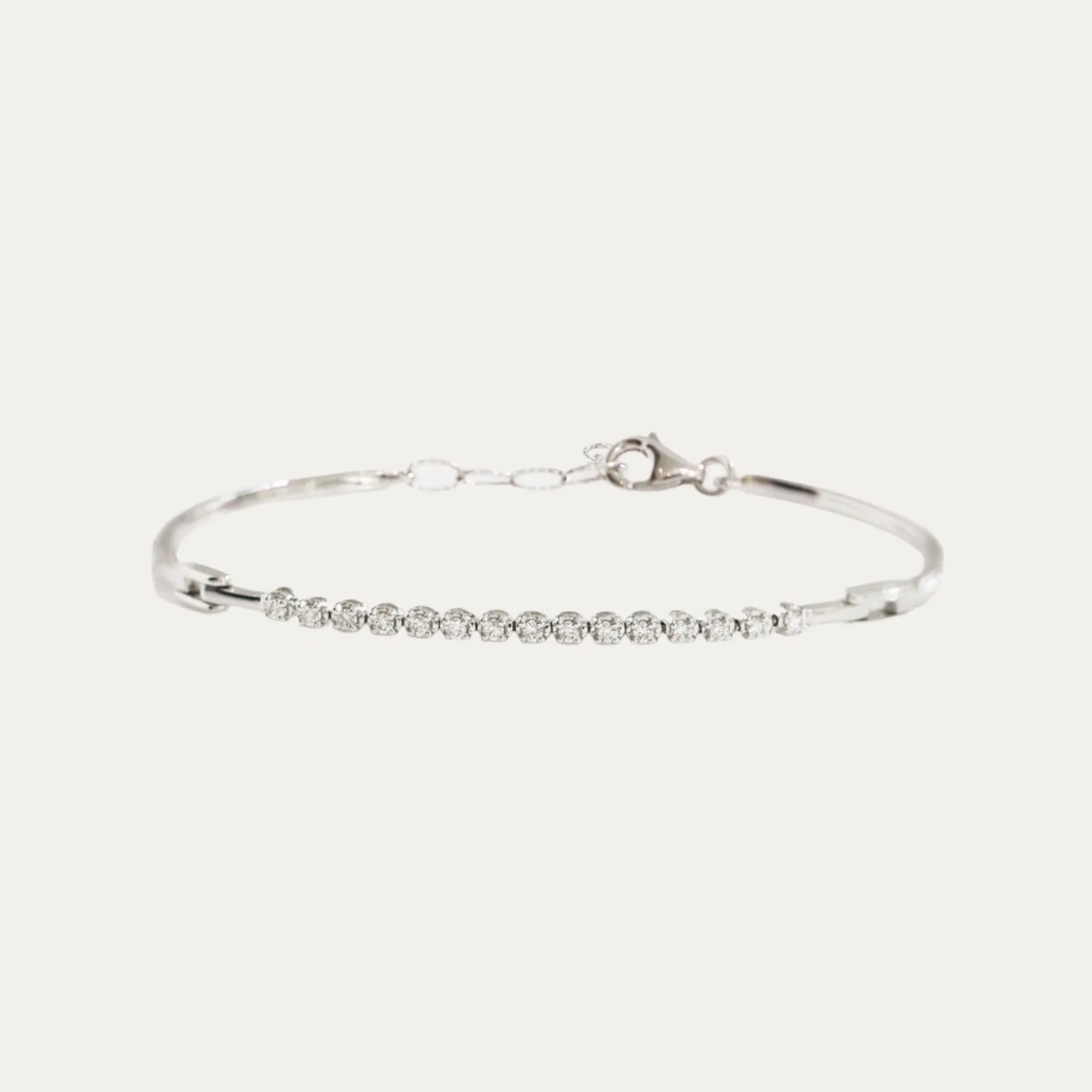 Diamond Bangle Bracelet