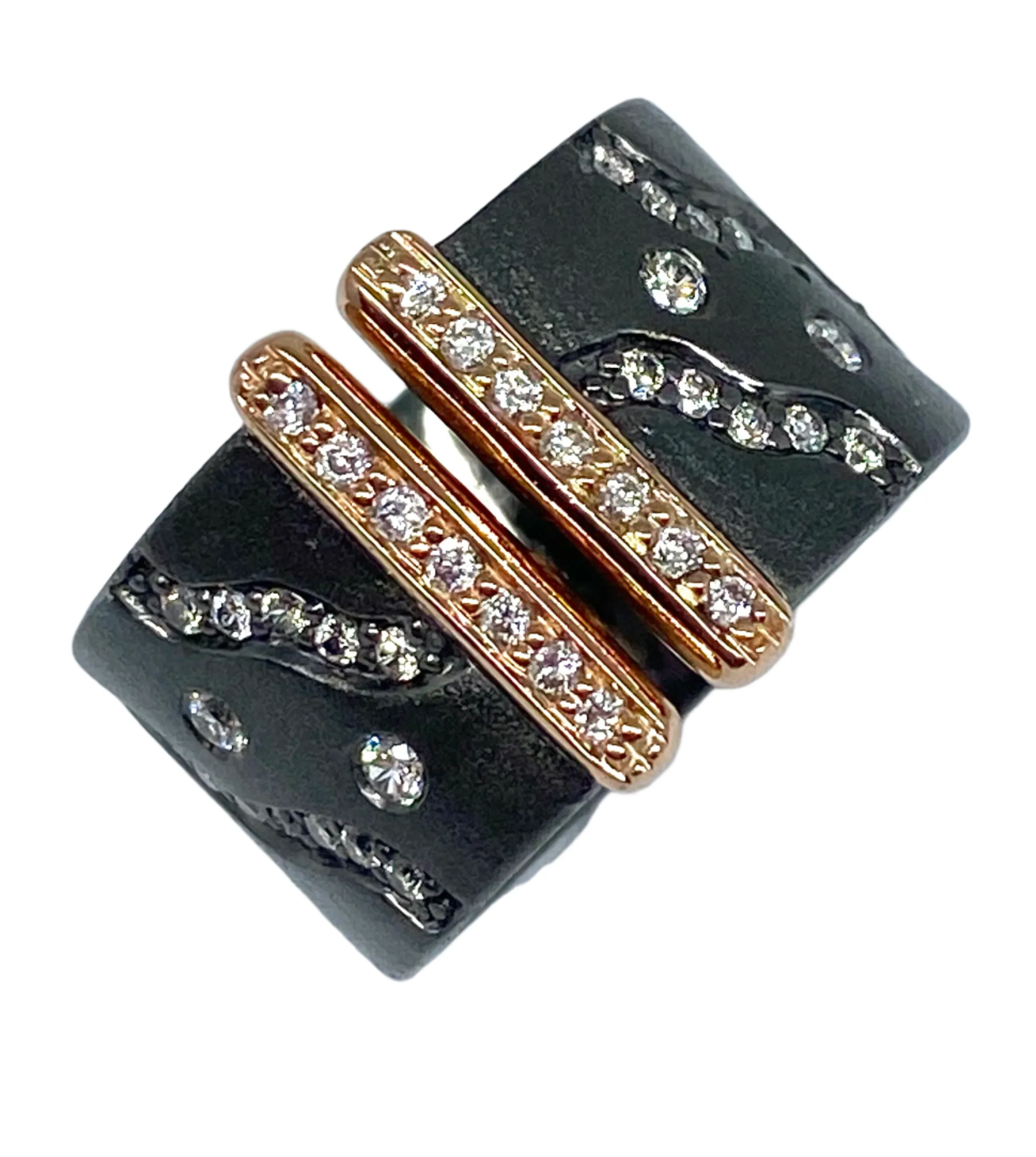 Diamond Cuff Ring