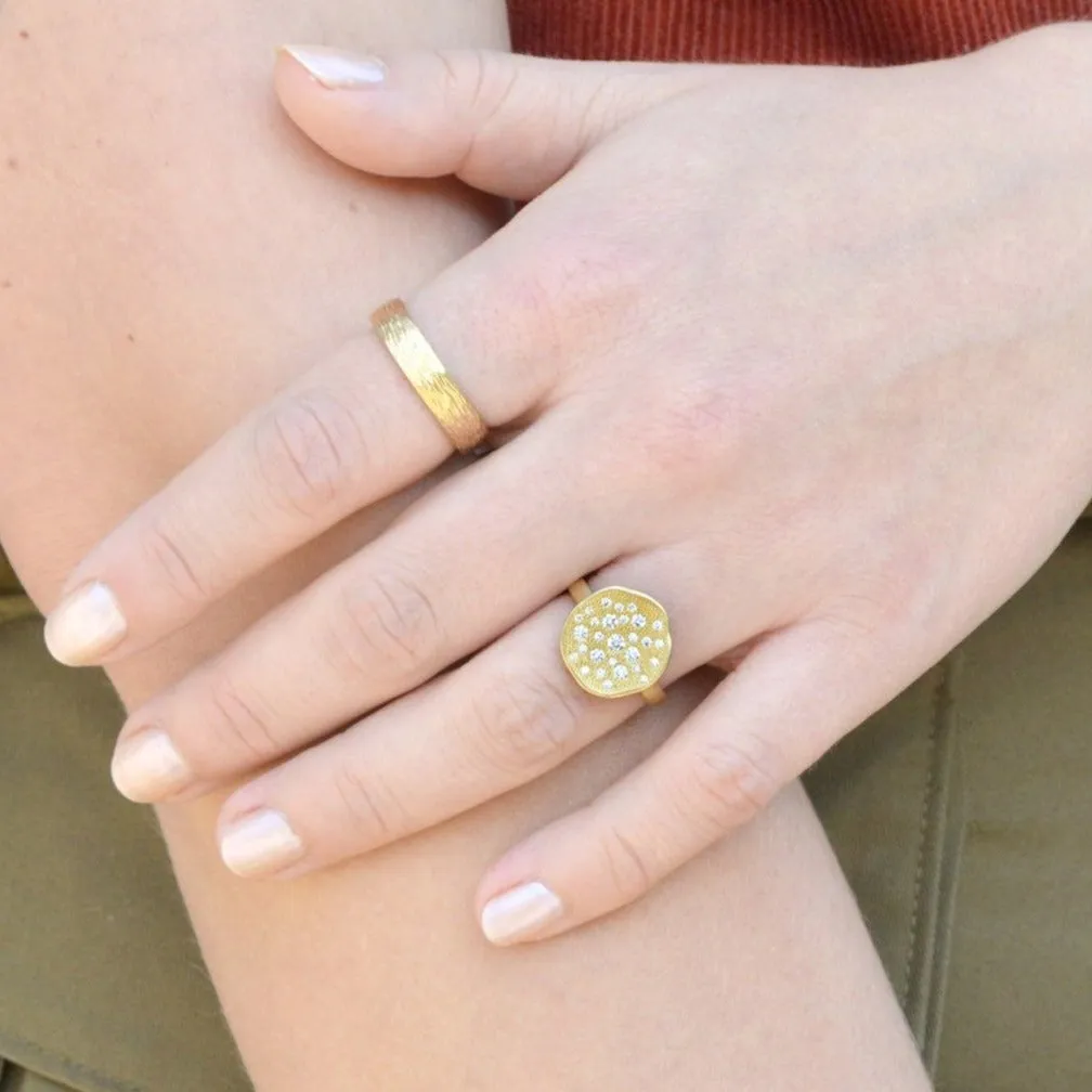 Diamond 'Stardust' Ring