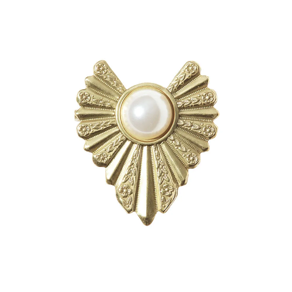 Distressed Native Style Brooch
