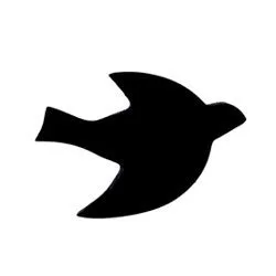 Dove Brooch