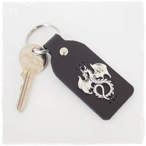 Dragon Leather Keychain