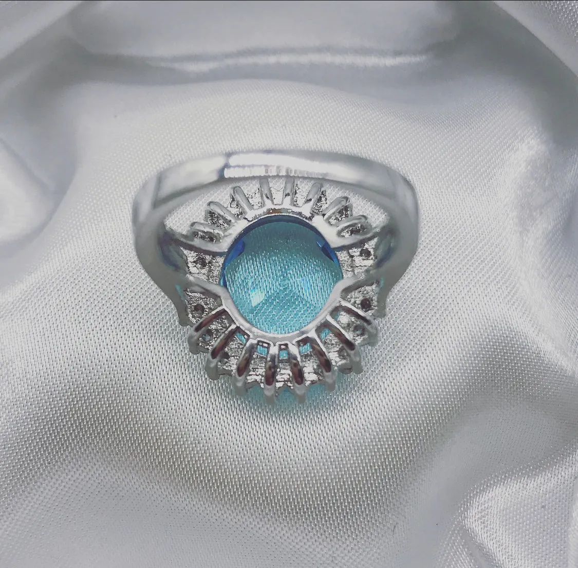 Duchess Blue Cocktail Ring