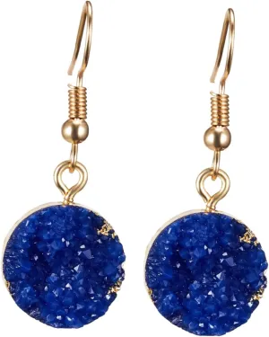 Earring Women's Hoop Earrings Resin Eardrop Design (simple Round Woman Eardrop Beautiful)