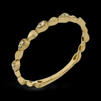 ZR1704 Right Hand Ring in 14k Gold with Diamonds Ornate Creation Timeless Beauty