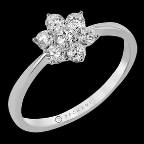 ZR2486 Right Hand Ring in 14k Gold with Diamonds Elegant Harmony Trendy Article