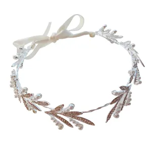 Elegant Pearl Bridal Headband Lightweight and Comfortable for Wedding Prom Evening Parties