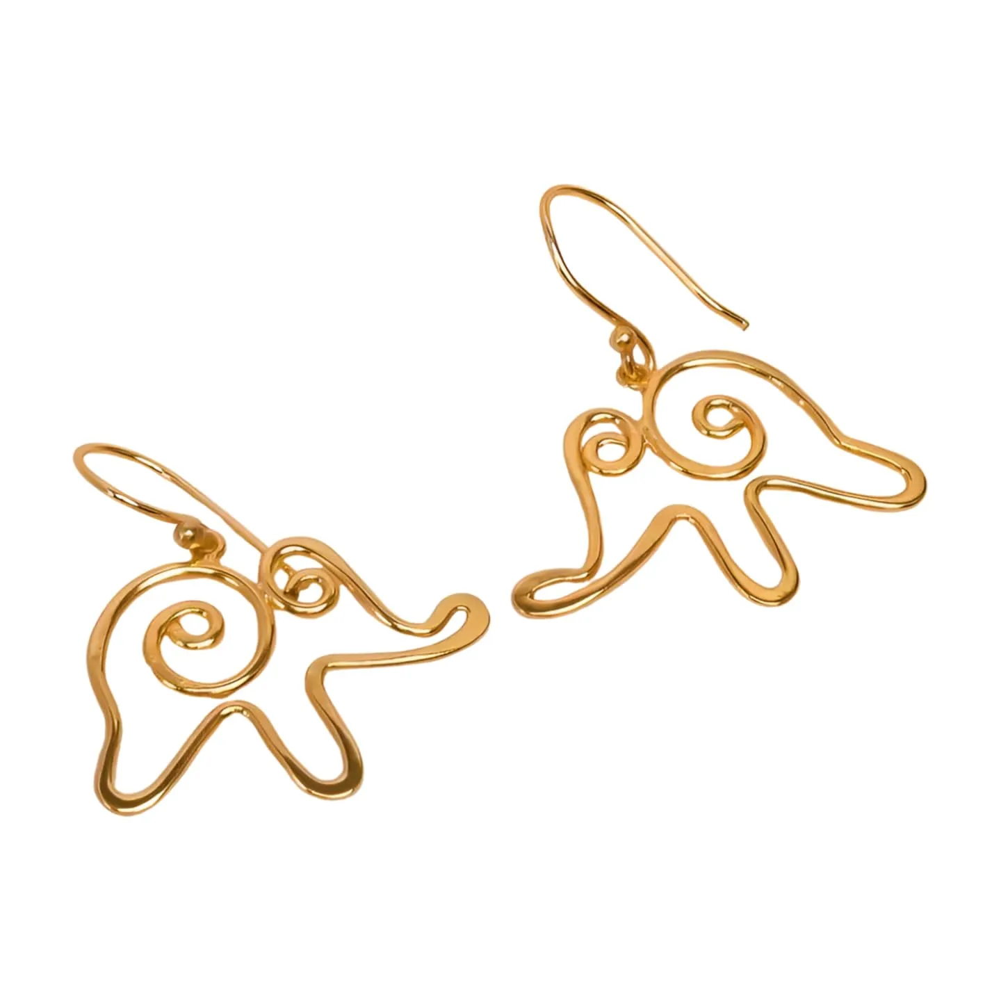 Elephant Design Earrings | 925 Sterling Silver | Drop Earrings| Dangle Earrings | Women Earrings | Handcrafted Earrings | Minimalist Jewelry (Sterling Silver)