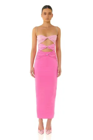 Eliya the Label Zora Dress Pink Size S/AU 8