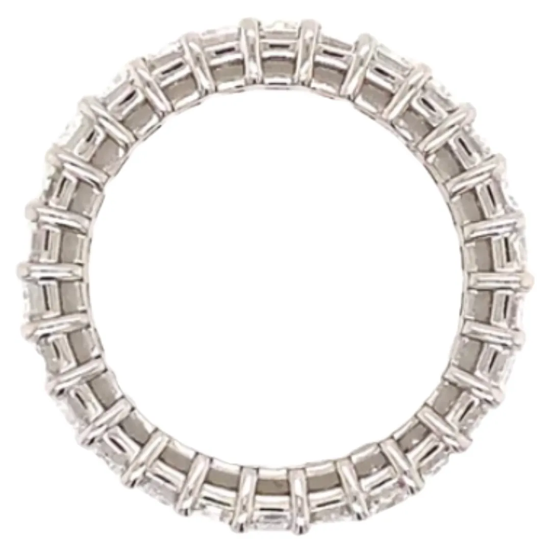 Emerald Diamond Eternity Band