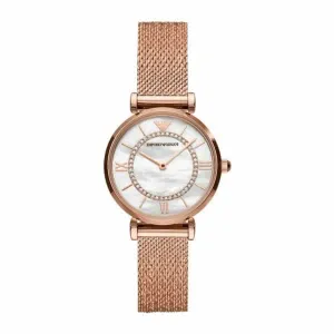 Emporio Armani Women's Elegant Stainless Steel Quartz Watch AR11320