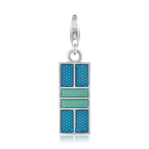 Enamel Pickle Court Charms