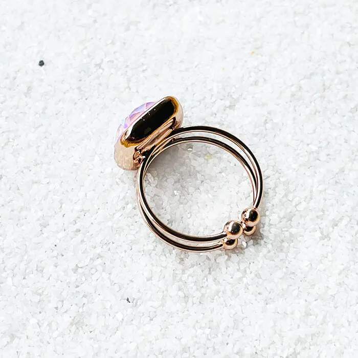 Endora Lavender Swarovski Ring