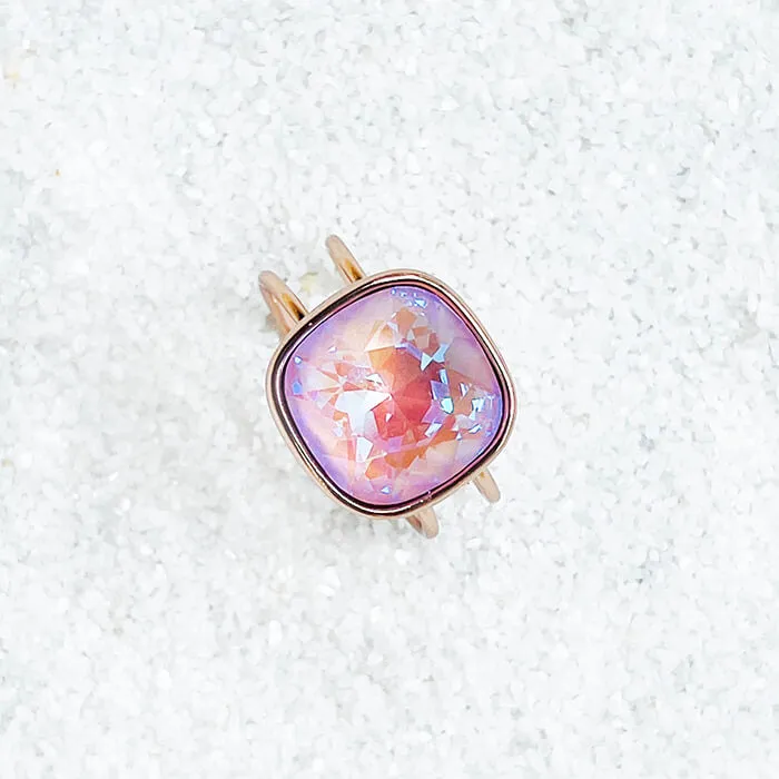 Endora Lavender Swarovski Ring