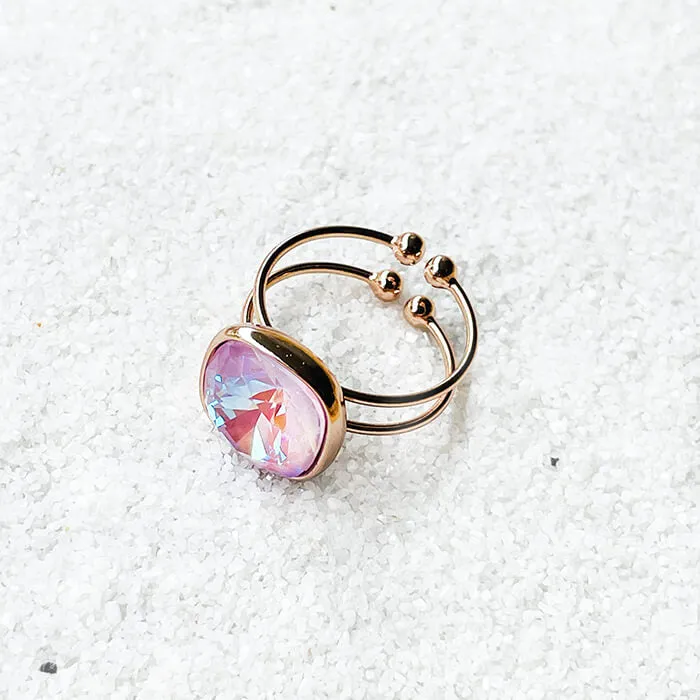 Endora Lavender Swarovski Ring