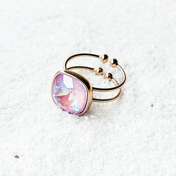 Endora Lavender Swarovski Ring