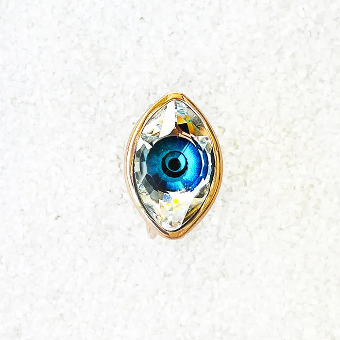 Evil Eye Swarovski Ring