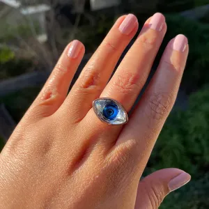Evil Eye Swarovski Ring