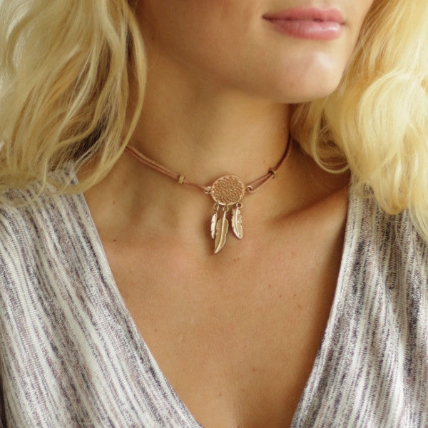 For Him Dreamcatcher Choker