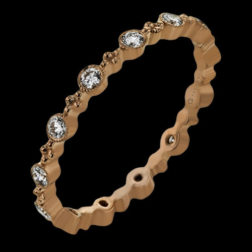 ZR1993-R Right Hand Ring in 14k Gold with Diamonds Comfortable Symbol Beautiful Craft