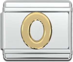 Fablinks Italian Charm Number, 9mm Gold Bracelet Link Charms Jewelry for Women, Stainless Steel Numbers Bracelets Links for Men