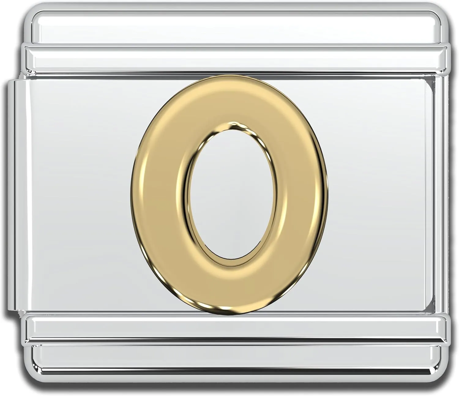 Fablinks Italian Charm Number, 9mm Gold Bracelet Link Charms Jewelry for Women, Stainless Steel Numbers Bracelets Links for Men