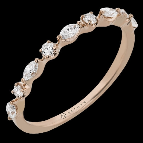 Glam Vibe Unique Trinket ZR2235-R Right Hand Ring in 14k Gold with Diamonds