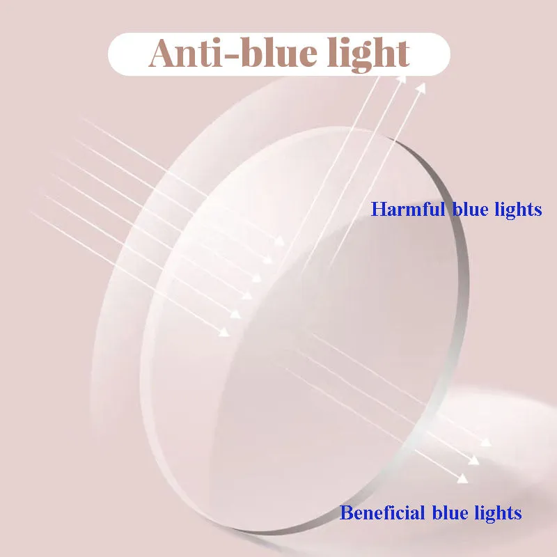 Fashion Anti-Blue Light Rimless Reading Glasses