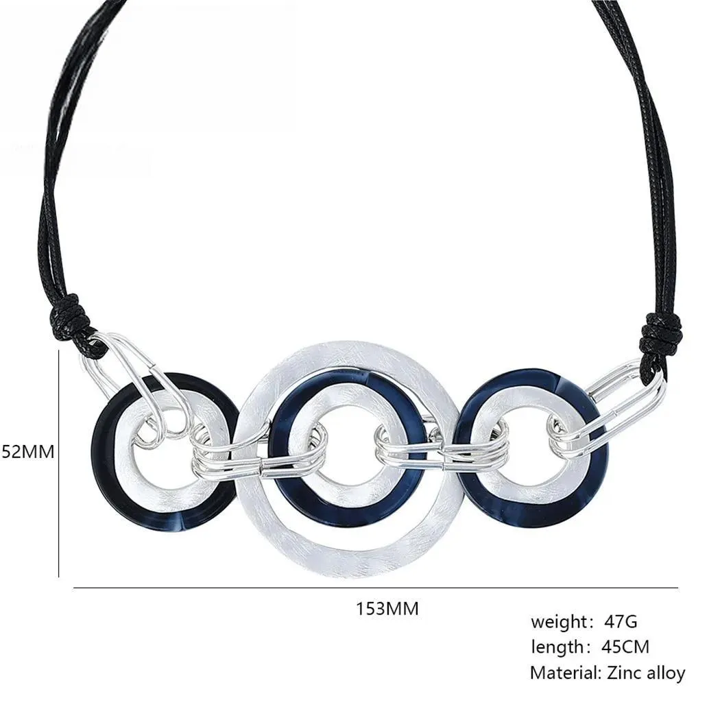 Fashion Chokers Statement Necklace&Pendant Gold Color Silver Color Jewelry on the Neck for Women