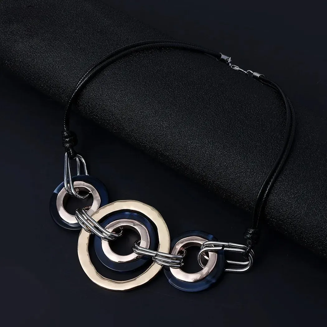 Fashion Chokers Statement Necklace&Pendant Gold Color Silver Color Jewelry on the Neck for Women