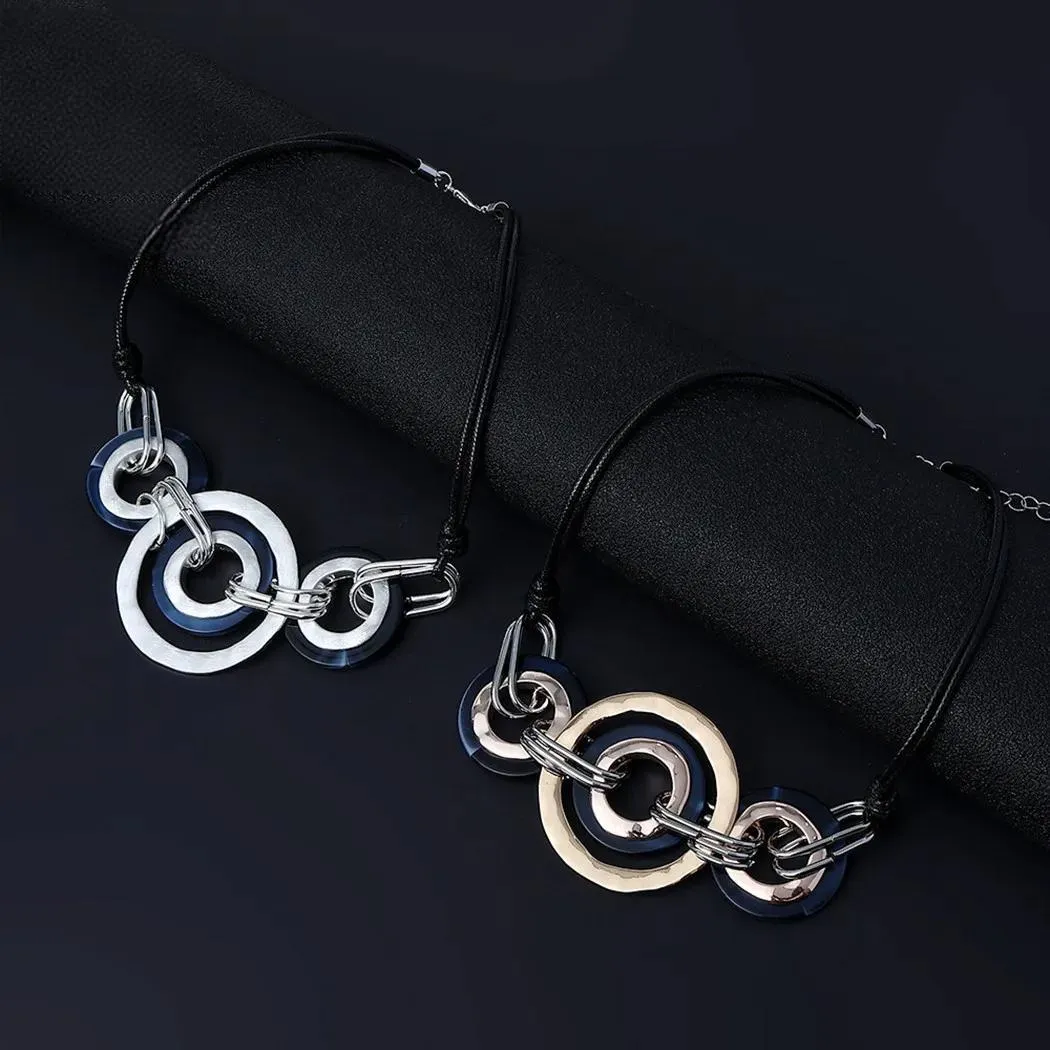 Fashion Chokers Statement Necklace&Pendant Gold Color Silver Color Jewelry on the Neck for Women