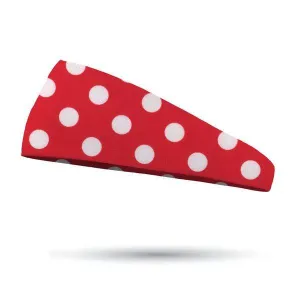 Fashion Minnie Dots Wicking Headband - 4" and 3" Tapered