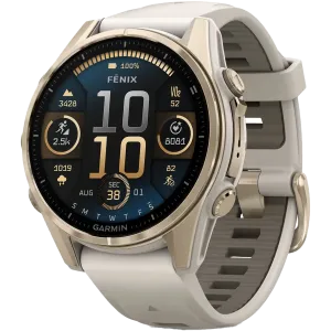 Fenix 8 Sapphire 43mm Amoled - Soft Gold