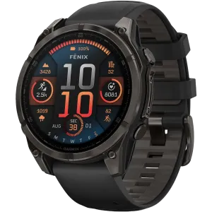 Fenix 8 Sapphire 47mm Amoled - Carbon Gray