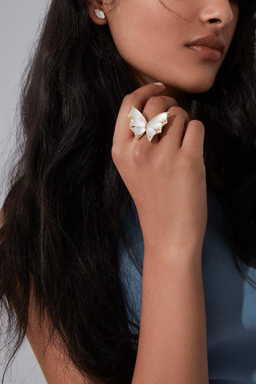 Fly By Night Large Cocktail Ring