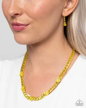 Fond Fashion - Yellow Paparazzi Accessories