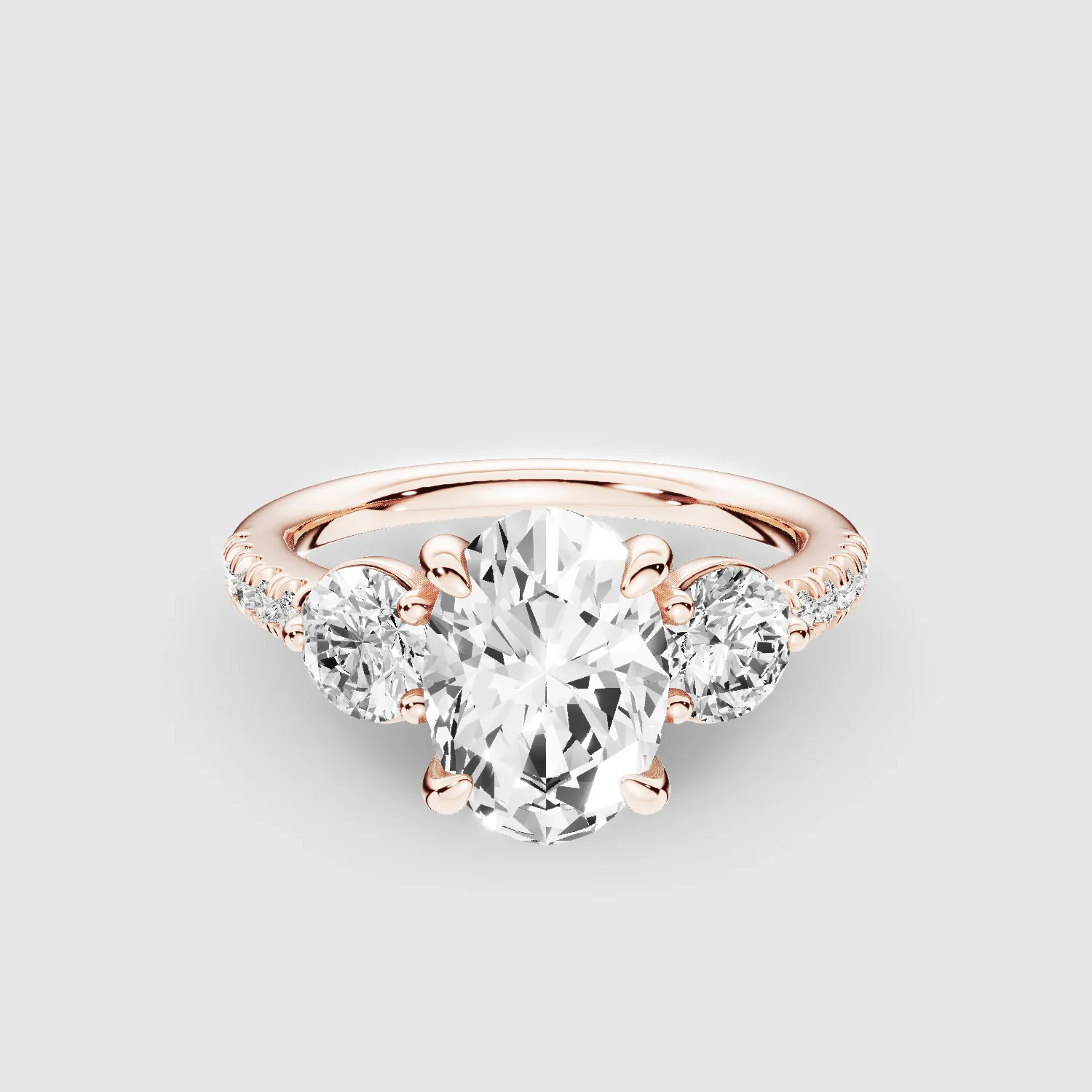 Forever Yours Ring Duo-Oval