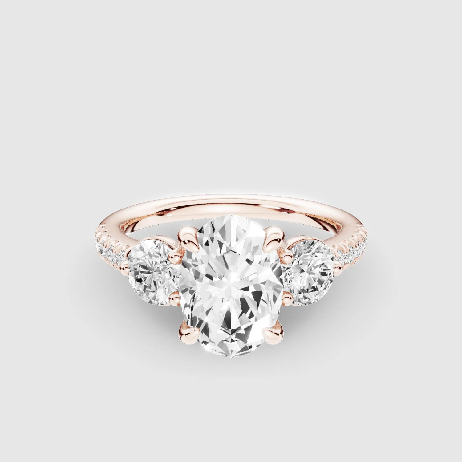 Forever Yours Ring Duo-Oval