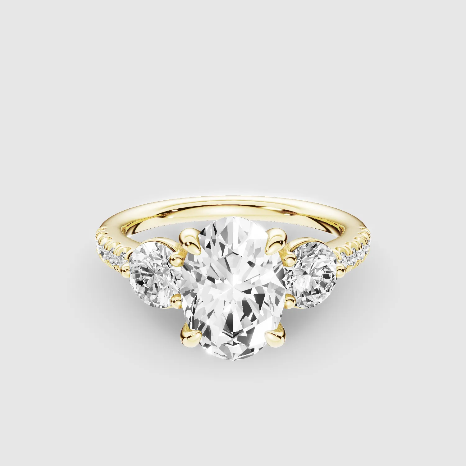 Forever Yours Ring Duo-Oval