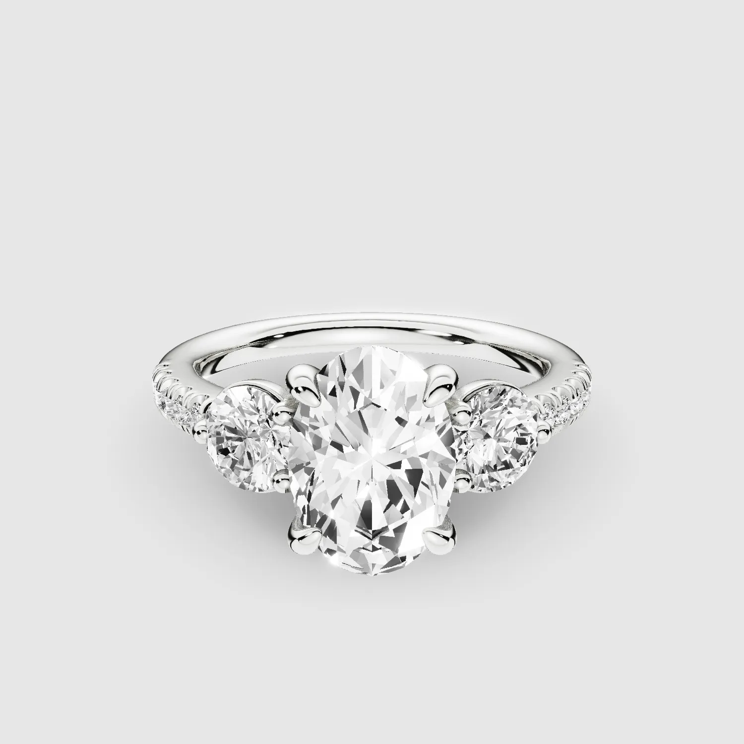 Forever Yours Ring Duo-Oval