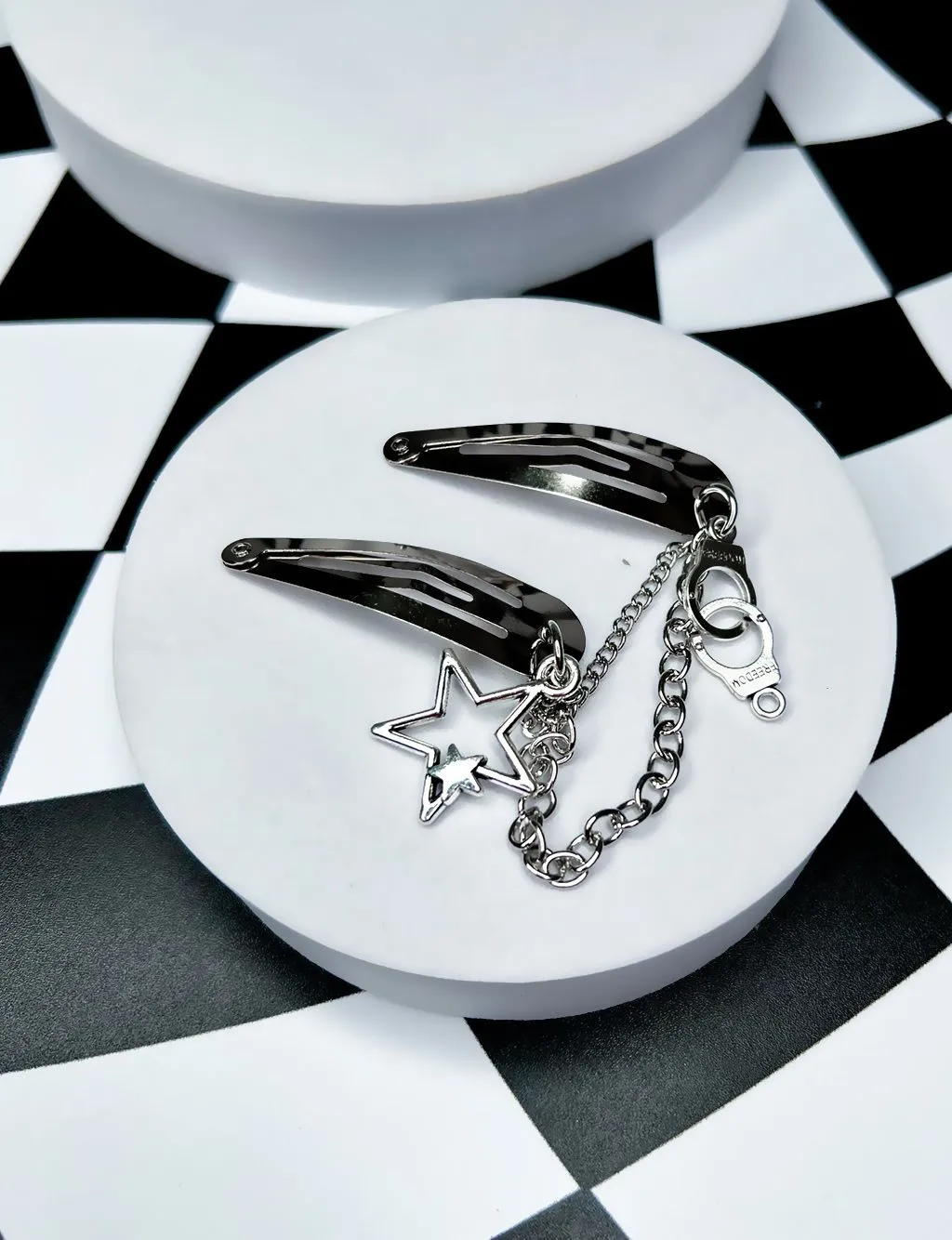 FREEDOM STARS HAIR CLIPS